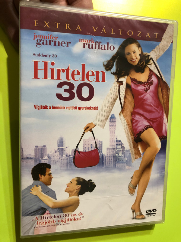Hirtelen 30 - Suddenly 30 (DVD) | Fantasy Romantic Comedy (5999048902993)