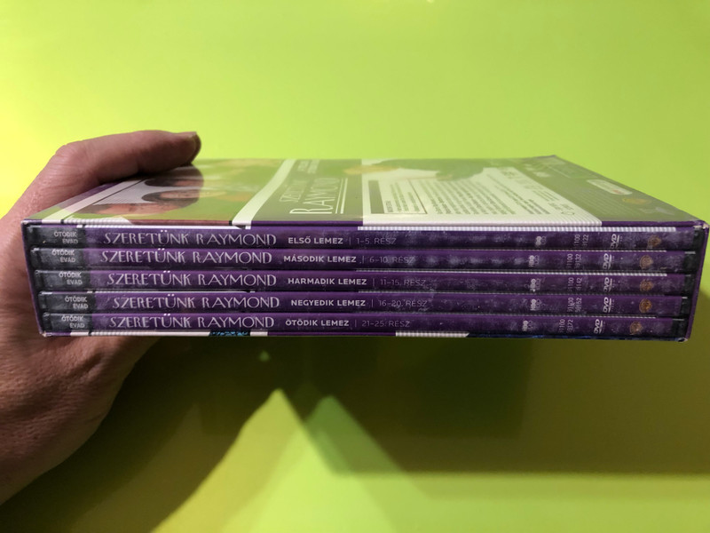 Everybody Loves Raymond: The Complete Fifth Season (Szeretünk Raymond: A teljes ötödik évad) 5-Disc DVD Box Set (5999048900807)