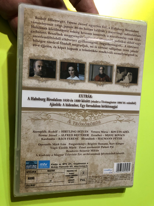 A Trónörökös (The Crown Prince): A 1988 Hungarian Historical Drama on DVD (5995357343981)