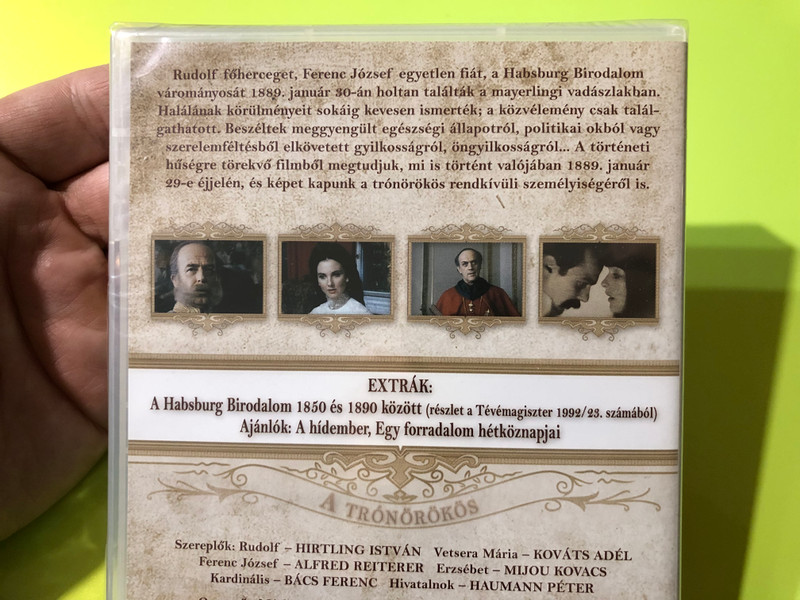 A Trónörökös (The Crown Prince): A 1988 Hungarian Historical Drama on DVD (5995357343981)