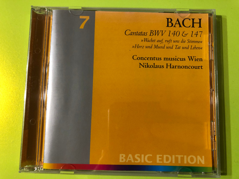 J.S. Bach: Cantatas BWV 140 & 147 – Basic Edition CD (685738928927)