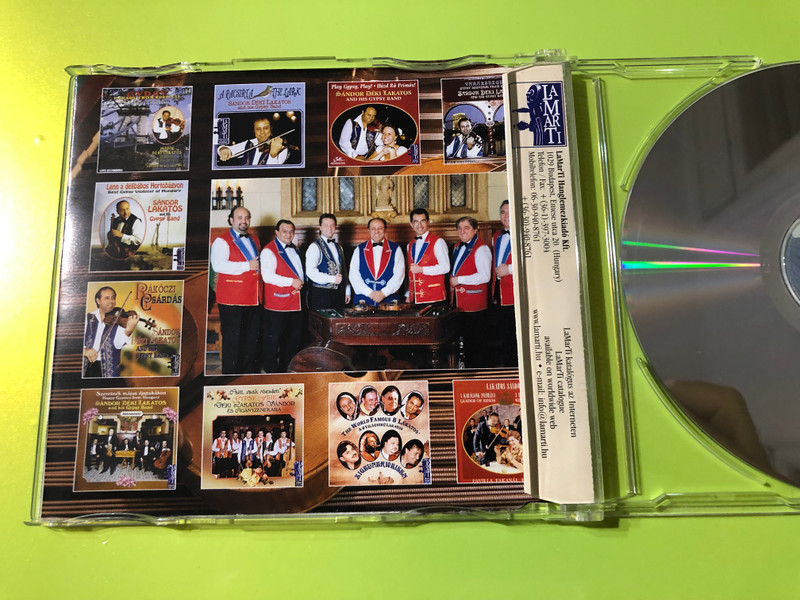 100 Éves a Mátyás Pince: Traditional Gypsy Music on CD (LCD 1001-NFS)