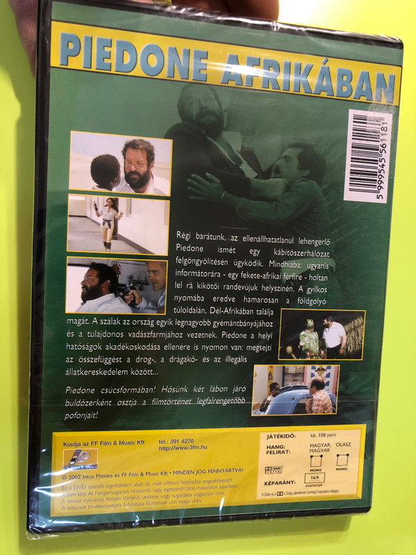 Piedone Afrikában: Bud Spencer's High-Energy Action Classic DVD (5999545561181)