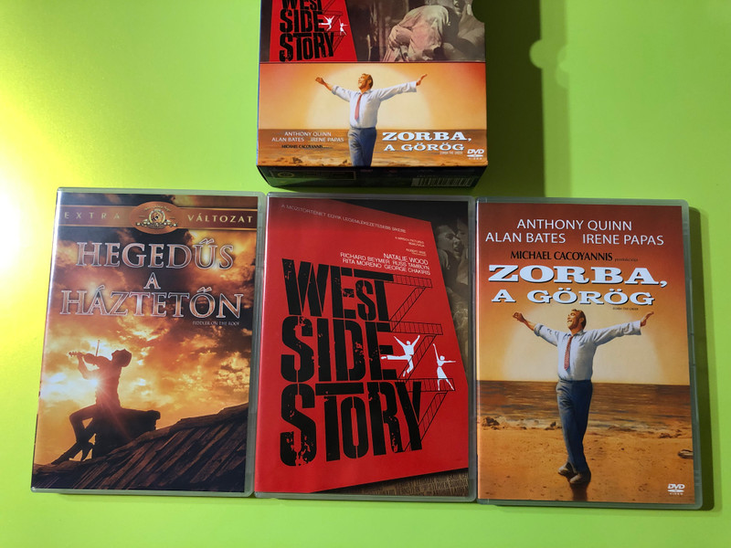 Classic Movie Musicals: Three Cinematic Legends 3-DVD Box Set (5996255727623)