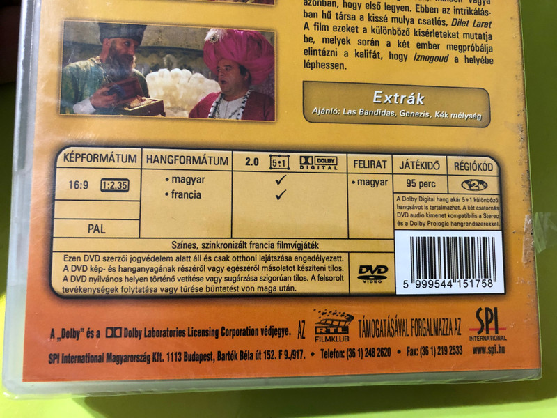 Ambition Gone Wrong: Iznogoud - The Grand Vizier's Quest for the Caliphate DVD (5999544151758)