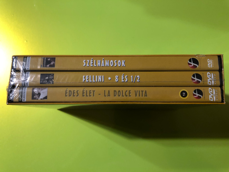 Master of Dreams: Fellini Gyűjtemény (Fellini Collection) – 4-DVD Exclusive Edition DVD (5999546333459)