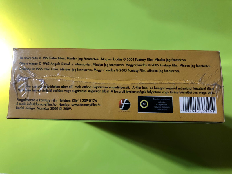 Master of Dreams: Fellini Gyűjtemény (Fellini Collection) – 4-DVD Exclusive Edition DVD (5999546333459)