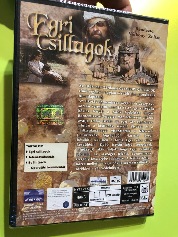 Egri Csillagok: The Epic Tale of the Stars of Eger DVD (5996357319085)