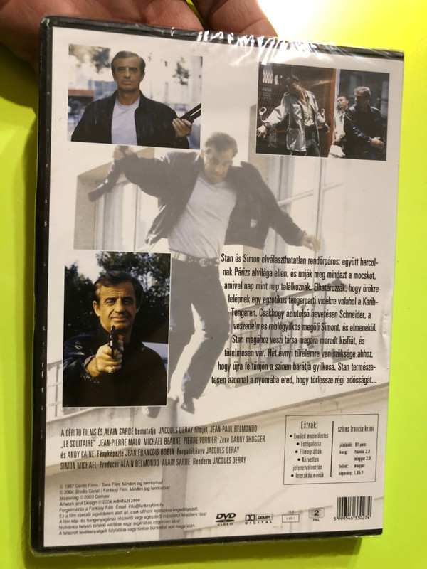 Belmondo: A magányos zsaru (The Loner) DVD (5999546330274.) 