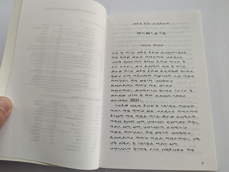The Gospel of John in Lontara Script in Todays's Makassar Version / Makassarese Language a language used by the Makassarese people in South Sulawesi in Indonesia (9789794634806) 