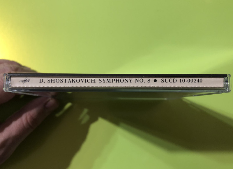 Shostakovich: Symphony No. 8 – Vladimir Fedoseyev & USSR Large Symphony Orchestra CD (SUCD 10-00240)