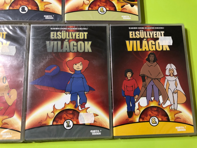 Journey to the Center of the Earth: Elsüllyedt Világok DVD Collection (Volumes 2-8) (5999882322811)