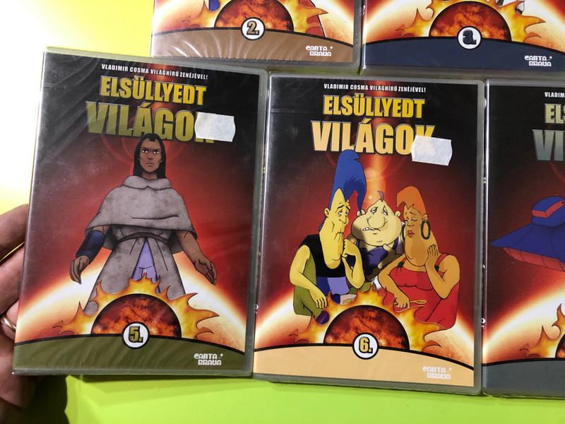 Journey to the Center of the Earth: Elsüllyedt Világok DVD Collection (Volumes 2-8) (5999882322811)