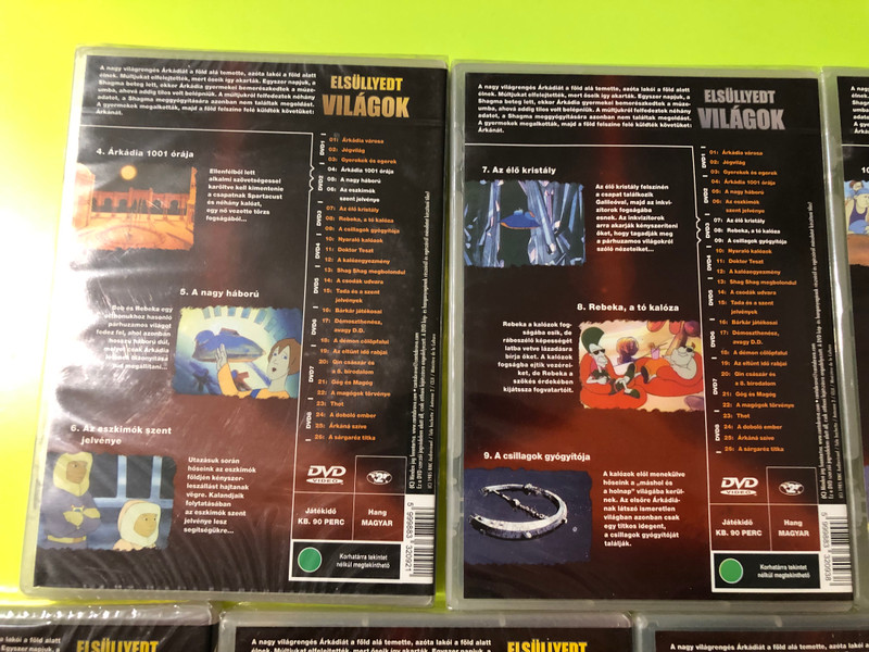 Journey to the Center of the Earth: Elsüllyedt Világok DVD Collection (Volumes 2-8) (5999882322811)