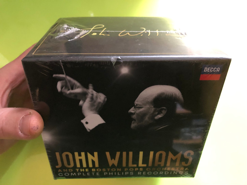 John Williams and the Boston Pops Orchestra: Complete Philips Recordings CD Box Set (028948515905)