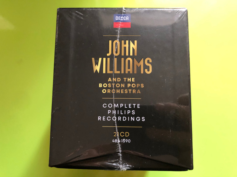 John Williams and the Boston Pops Orchestra: Complete Philips Recordings CD Box Set (028948515905)