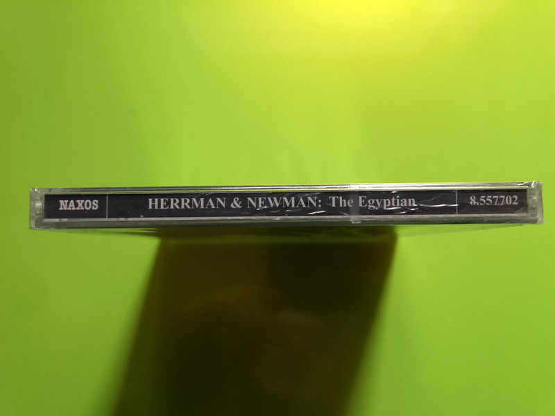 The Egyptian Film Score by Bernard Herrmann & Alfred Newman – Naxos Film Music Classics CD (747313270228)