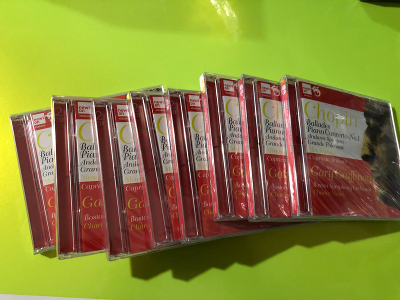 Chopin & Mendelssohn: Piano Works by Newton Classics - Gary Graffman CD (818247710836)