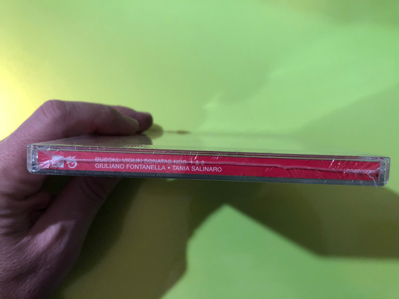 Busoni: Violin Sonatas Nos. 1 & 2 - Giuliano Fontanella & Tania Salinaro by Newton Classics CD (818247710997)