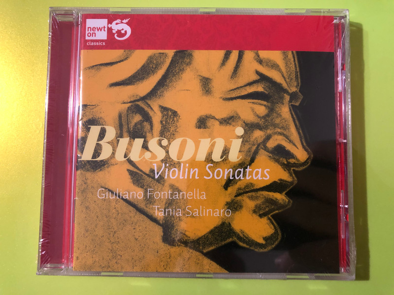 Busoni: Violin Sonatas Nos. 1 & 2 - Giuliano Fontanella & Tania Salinaro by Newton Classics CD (818247710997)