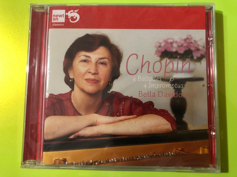 Bella Davidovich Plays Chopin: 4 Ballades & 4 Impromptus - Newton Classics CD (818247710478)