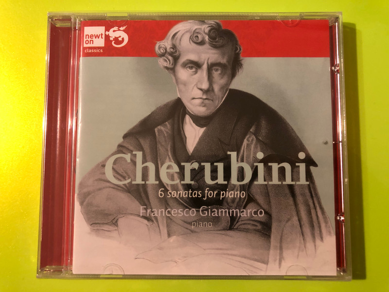 Luigi Cherubini: 6 Sonatas for Piano by Francesco Giammarco (Newton Classics) CD (8718247711208)