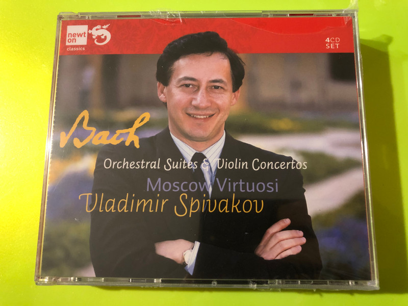 J.S. Bach: Orchestral Suites & Violin Concertos - Moscow Virtuosi & Vladimir Spivakov (4-CD Set) (8718247710867.)
