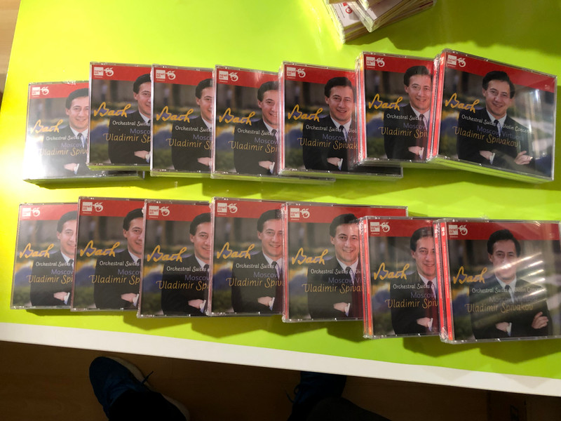 J.S. Bach: Orchestral Suites & Violin Concertos - Moscow Virtuosi & Vladimir Spivakov (4-CD Set) (8718247710867.)