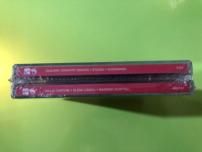 Giuliani: Scottish & Irish Songs, Studies & Rossiniana - Newton Classics (3-CD Set) (8718247711017)