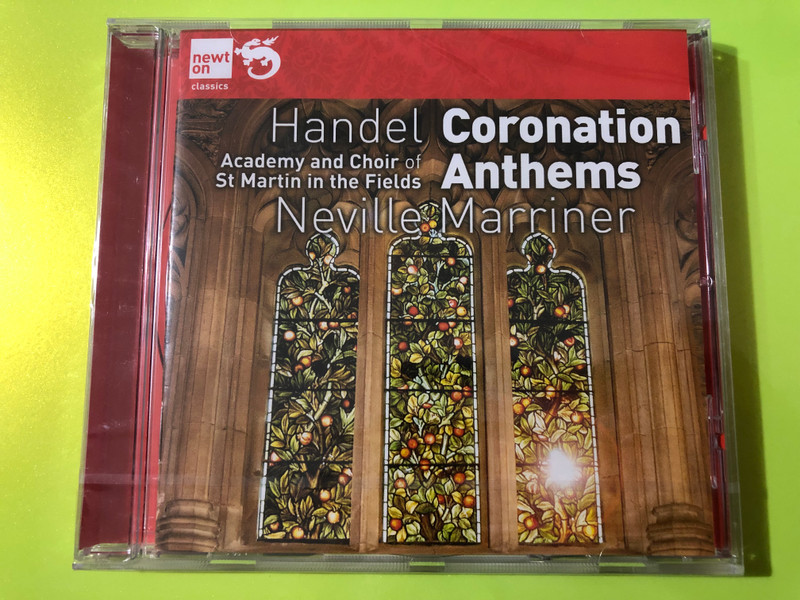 Handel: Coronation Anthems & Judas Maccabaeus - Sir Neville Marriner | Newton Classics CD (8718247710164)