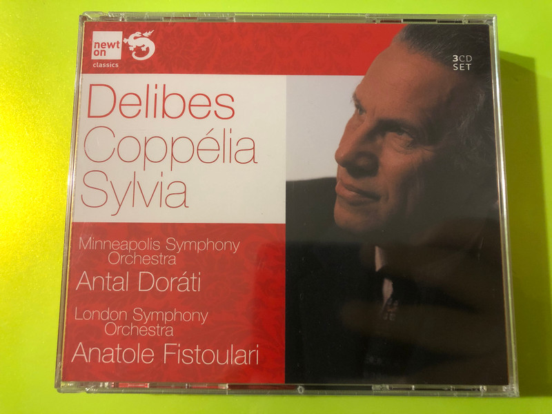 Delibes: Coppélia & Sylvia - Antal Doráti & Anatole Fistoulari | Newton Classics (3-CD Set) (8718247710805)