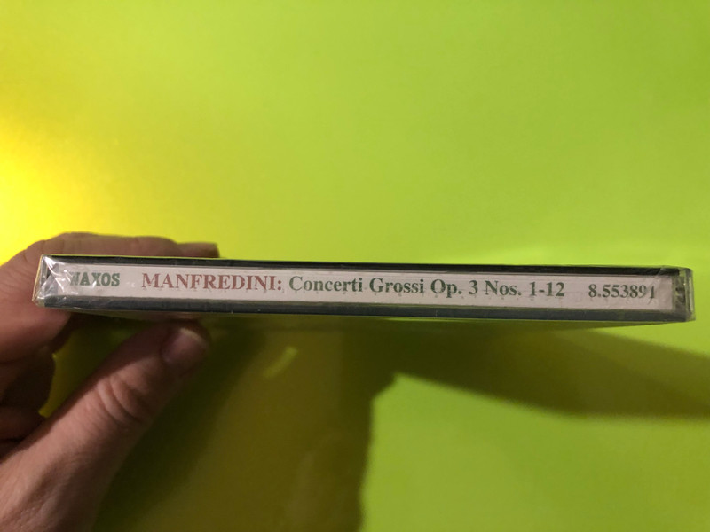 Manfredini: Concerti Grossi, Op. 3 Nos. 1-12 - Naxos (The 18th Century Concerto) CD (730099489126)