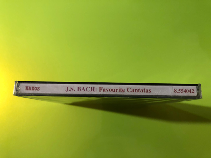 J.S. Bach: Favourite Cantatas - "Wedding", BWV 82, BWV 147 - Naxos CD (636943404225)