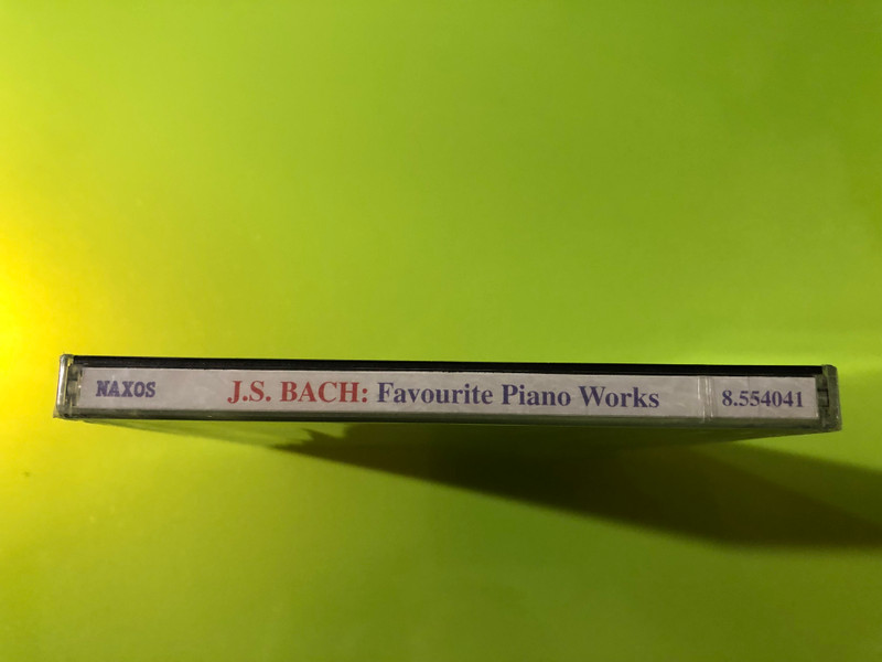 J.S. Bach: Favourite Piano Works - Masterpieces on Naxos CD (636943404126)