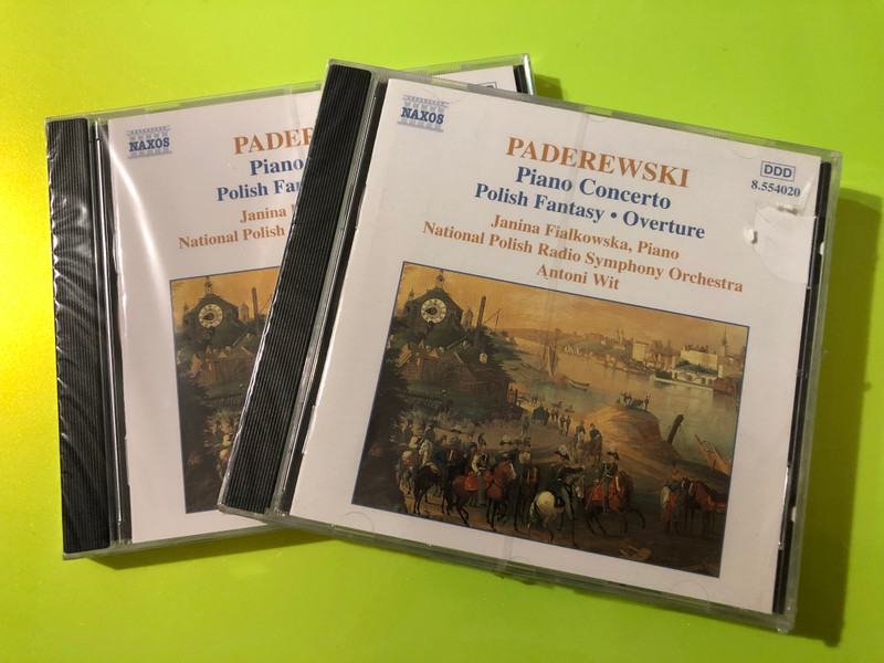 Ignacy Jan Paderewski: Piano Concerto & Polish Fantasy (Naxos) CD (636943402023)