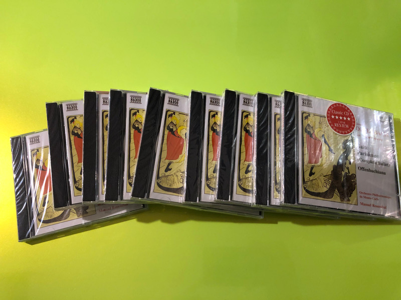 Jacques Offenbach: Gaîté Parisienne & Offenbachiana (Naxos) CD (636943400524)