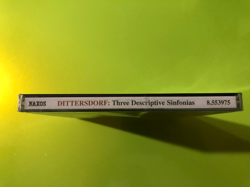 Carl Ditters von Dittersdorf: Three Descriptive Sinfonias – Naxos CD (730099497527)