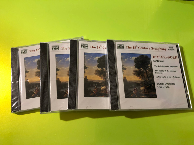 Carl Ditters von Dittersdorf: Three Descriptive Sinfonias – Naxos CD (730099497527)