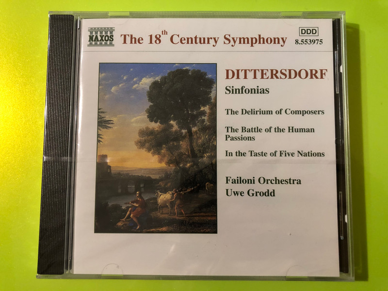 Carl Ditters von Dittersdorf: Three Descriptive Sinfonias – Naxos CD (730099497527)