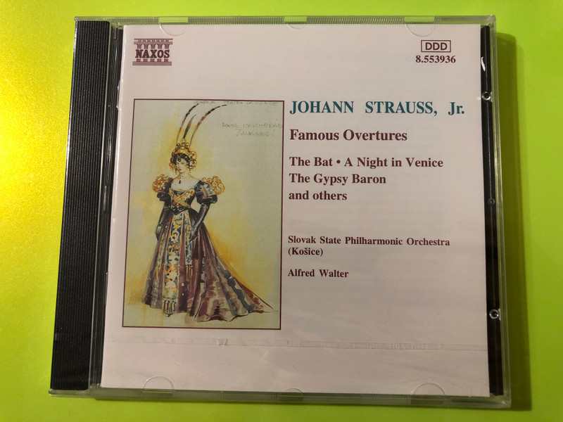 Johann Strauss, Jr.: Famous Overtures by Naxos CD (730099493628)