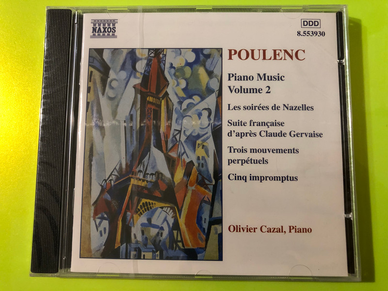 Francis Poulenc: Piano Music Vol. 2 by Naxos CD (730099493024)