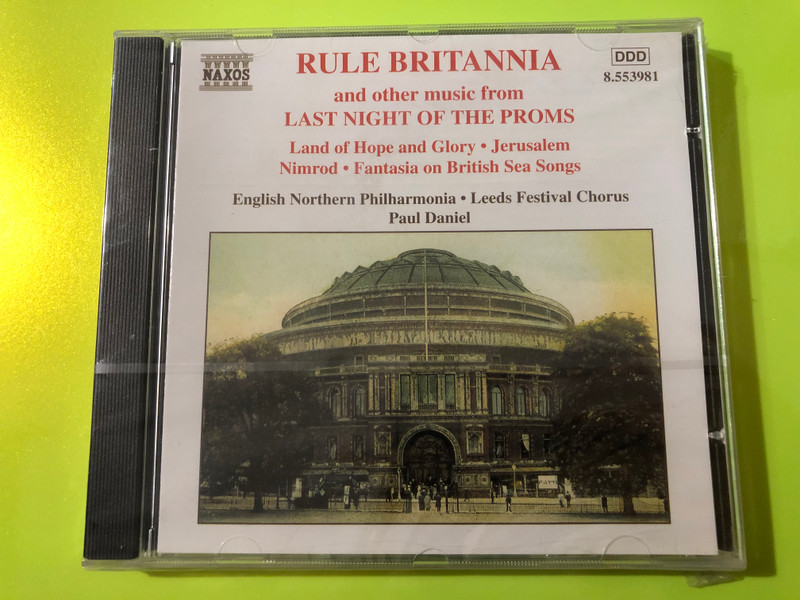 Rule Britannia: Last Night of the Proms by Naxos CD (730099498128)