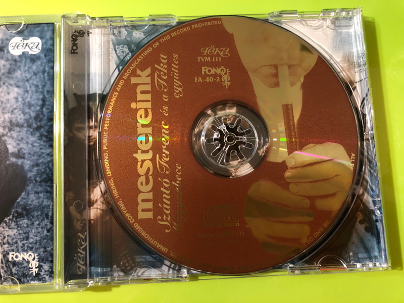 Mestereink: Szántó Ferenc - Magyarbece with Téka Ensemble CD (5998048504022)