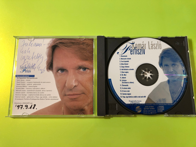 Férfiszív - The Soul of Rock and Roll by Komár László CD (5991813789327.)