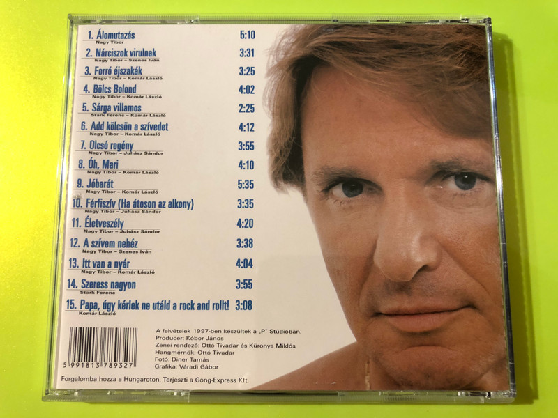 Férfiszív - The Soul of Rock and Roll by Komár László CD (5991813789327.)