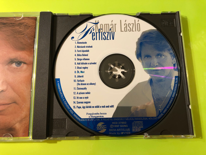 Férfiszív - The Soul of Rock and Roll by Komár László CD (5991813789327.)