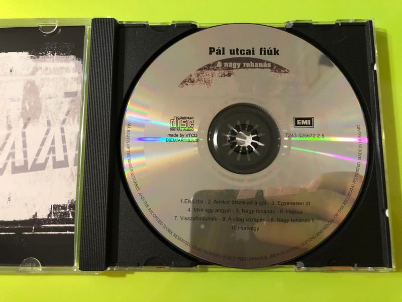 Pál utcai fiúk - A nagy rohanás (The Great Rush) Audio CD (0724352567225)