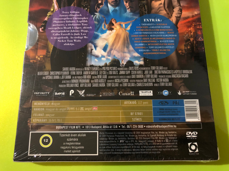 The Imaginarium of Doctor Parnassus - 2-Disc Limited Edition DVD (5999544257801.)