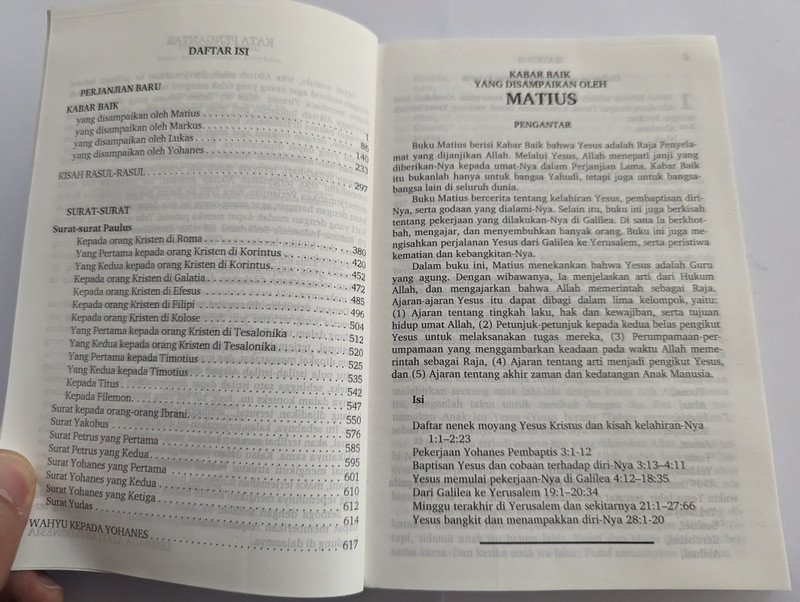Indonesian New Testament / Simple Indonesian Language Translation / Perjanjian Baru / Dalam Bahasa Indonesia Sederhana (9789794636756)