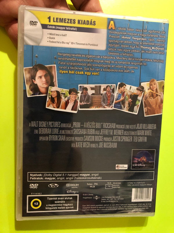 Disney Prom – A Végzős Buli | Disney DVD (2011) (5996255736243.) 